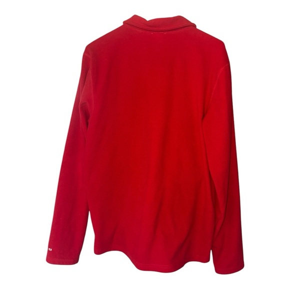 The North Face men’s red, full-zip fleece jacket size S/P - Picture 2 of 12